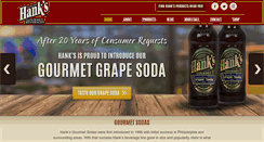 Desktop Screenshot of hanksbeverages.net